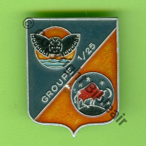 25.1 1940.43 GROUPE 1.25  A.AUGIS LYON 1Ligne Griffes Dos lisse irreg Alu Peint No421 Src.Y.GENTY 170Eur(x7) 